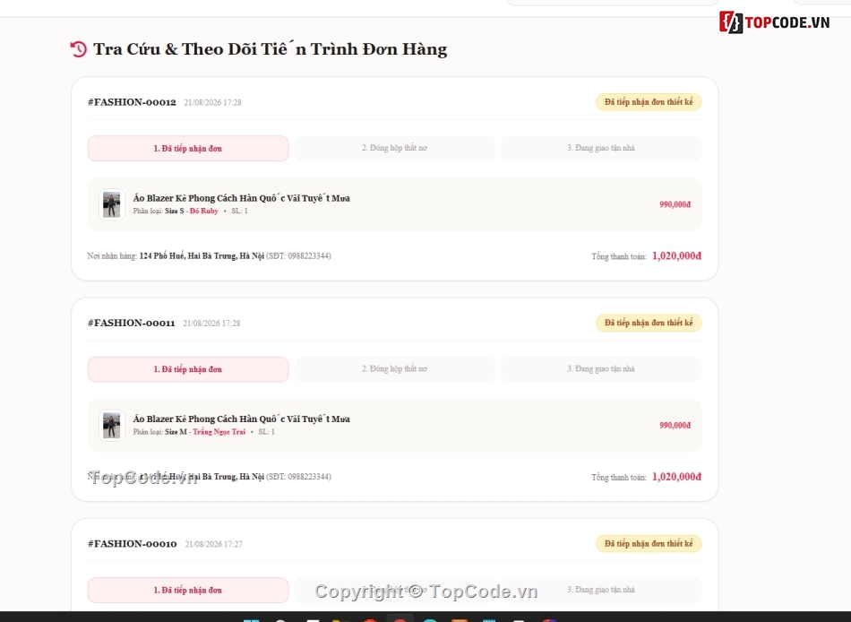 Thiết Kế Web,thời trang,đồ thời trang